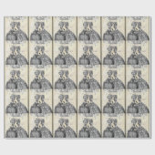 Papier Cadeau La boule de Halloween (Plat)