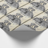 Papier Cadeau La boule de Halloween (Coin)