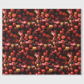 Papier Cadeau La Canneberge En Lumière (Plat)