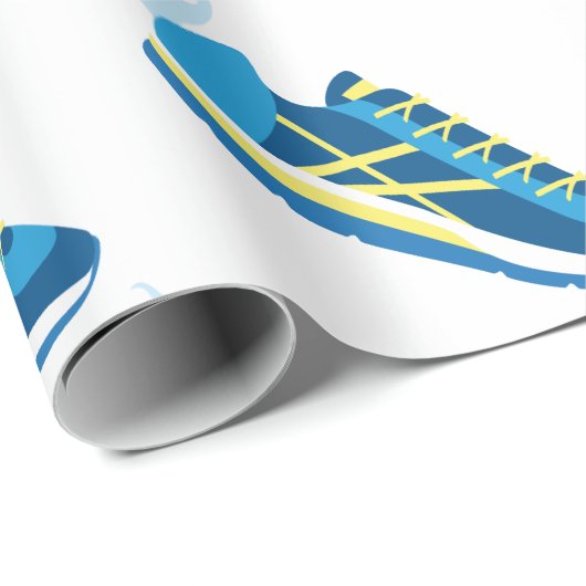 Papier Cadeau La Chaussure à rames (Coin rond)