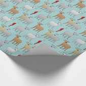 Papier Cadeau La chèvre rouge (Coin)