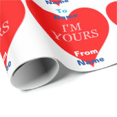 Papier Cadeau La collection I'm Yours (Coin rond)