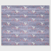 Papier Cadeau La colombe de Noël (Plat)