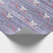 Papier Cadeau La colombe de Noël (Coin)