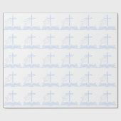 Papier Cadeau La colombe, la croix et la Bible (Plat)