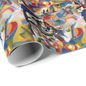 Papier Cadeau La composition de Kandinsky L'oeuvre Abstraite (Coin rond)