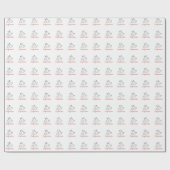 Papier Cadeau La confirmation de félicitations a plongé avec de (Plat)