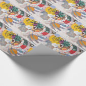 Papier Cadeau La courbe dominante de Kandinsky Abstraite (Coin)