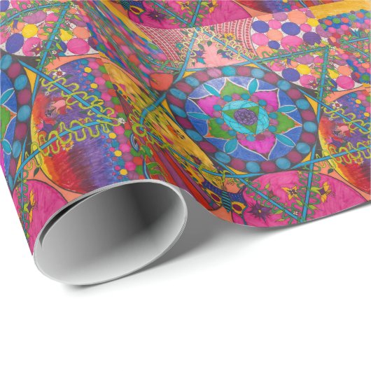 Papier Cadeau La création de la conscience (Coin rond)