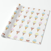Papier Cadeau La Crème de glace (Déroulé)