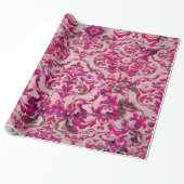 Papier Cadeau La damassé romantique d'Olivia (Déroulé)