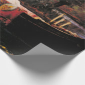 Papier Cadeau La Dame de Shalott John William Waterhouse (Coin)