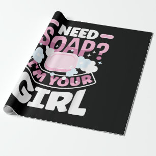 Papier Cadeau La fabrication du savon rendre le fabricant de sav