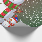 Papier Cadeau La famille Snowman - (Coin)