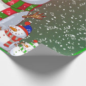Papier Cadeau La famille Snowman - (Coin)