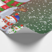 Papier Cadeau La famille Snowman - (Coin)