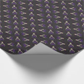 Papier Cadeau La fée gothique de la reine d'Halloween (Coin)