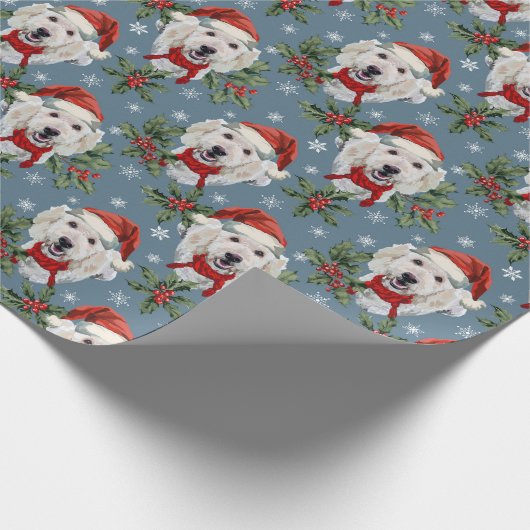 Papier Cadeau La fête de Goldendoodle (Coin)