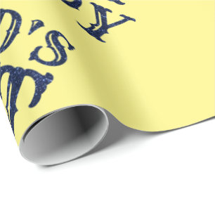 Papier Cadeau La Fête des pères de la meilleure papa du monde