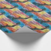 Papier Cadeau La fille (Coin)