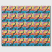 Papier Cadeau La fille (Plat)