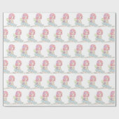 Papier Cadeau La Fille Fée (Plat)