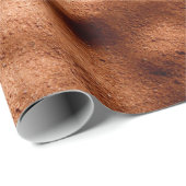 Papier Cadeau La forêt de la nature : Blancs de Meerkat creuser (Coin rond)