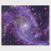 Papier Cadeau La Galaxie des feux d'artifice (Plat)