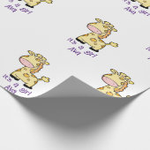 Papier Cadeau La Girafe en papier d'enveloppement de la faune C' (Coin)