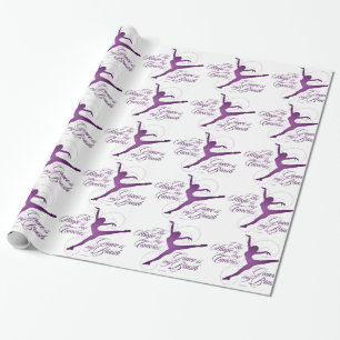 Papier Cadeau La grâce est mon pinceau (Danse)