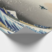 Papier Cadeau La Grande Vague De Drone Au Large De Kanagawa (Coin)