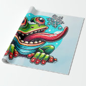 Papier Cadeau La grenouille grenouille (Déroulé)