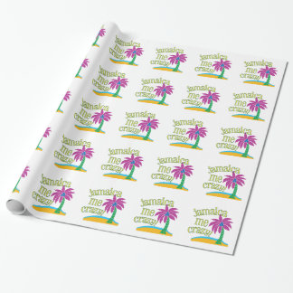 Papier Cadeau La Jamaïque je fou