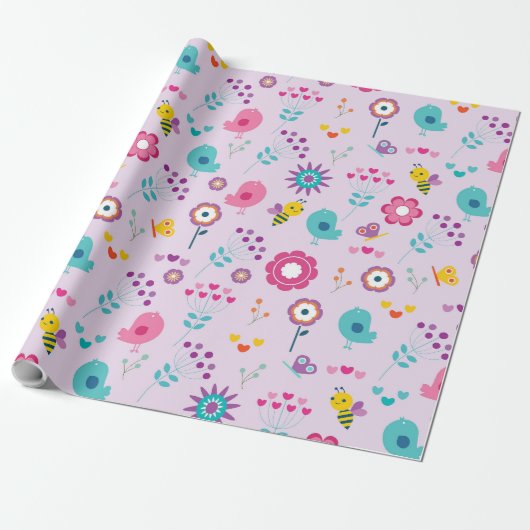 Papier Cadeau La joie de la nature (Déroulé)