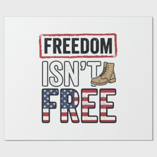 Papier Cadeau La liberté n'est pas gratuite Création de chemise
