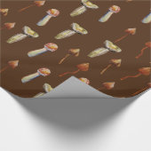 Papier Cadeau La magie répand art d'aquarelle d'espèces (Coin)