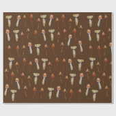 Papier Cadeau La magie répand art d'aquarelle d'espèces (Plat)