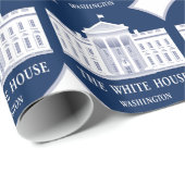 PAPIER CADEAU LA MAISON BLANCHE (Coin rond)