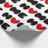 Papier Cadeau La Maison Est Là Où Le Coeur Est (Coin)