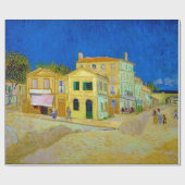 Papier Cadeau La Maison Jaune, Van Gogh (Plat)