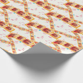 Papier Cadeau La mélodie de l'alphabet coloré (Coin)