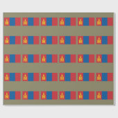 Papier Cadeau La Mongolie (Plat)