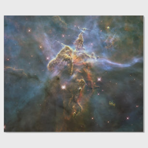 Papier Cadeau La montagne mystique en Carina Nebula Espace Hubbl