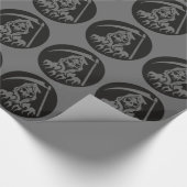 Papier Cadeau La mort avec la faux (Coin)