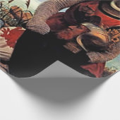 Papier Cadeau La mort d'Arthur par John Mulcaster Carrick (Coin)