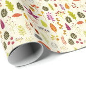 Papier Cadeau La nature boisée (Coin rond)