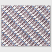 PAPIER CADEAU LA NOUVELLE-NEIGE-EST-LA-VIE (Plat)