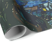 Papier Cadeau La nuit du Bitcoïny (Coin rond)