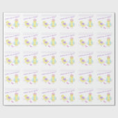 Papier Cadeau LÀ OÙ SONT mes piaulements (Plat)