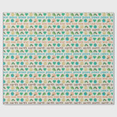 Papier Cadeau La Paix de la Caterpillar très affamée Aimer la Te (Plat)